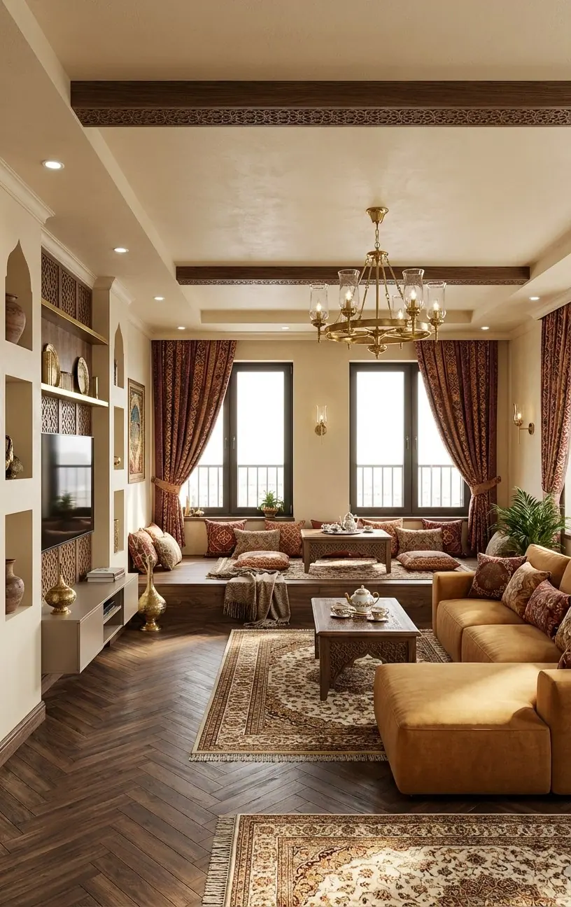 Гостиная -> Восточная гостиная (после)