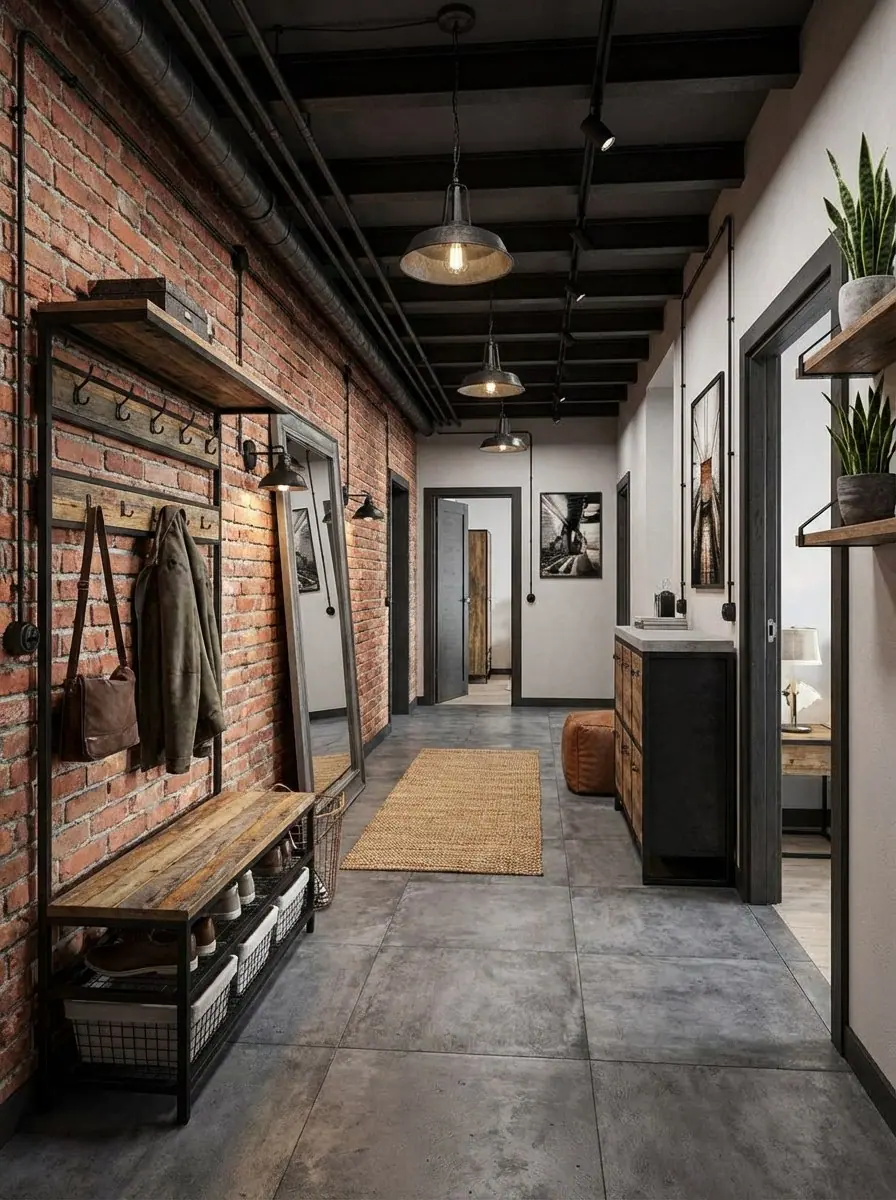 Коридор -> Лофт-холл (после)