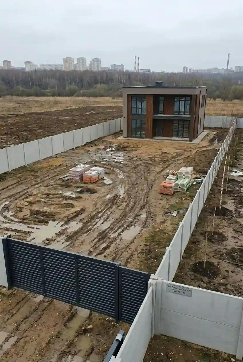 Задний двор → Сад (до)